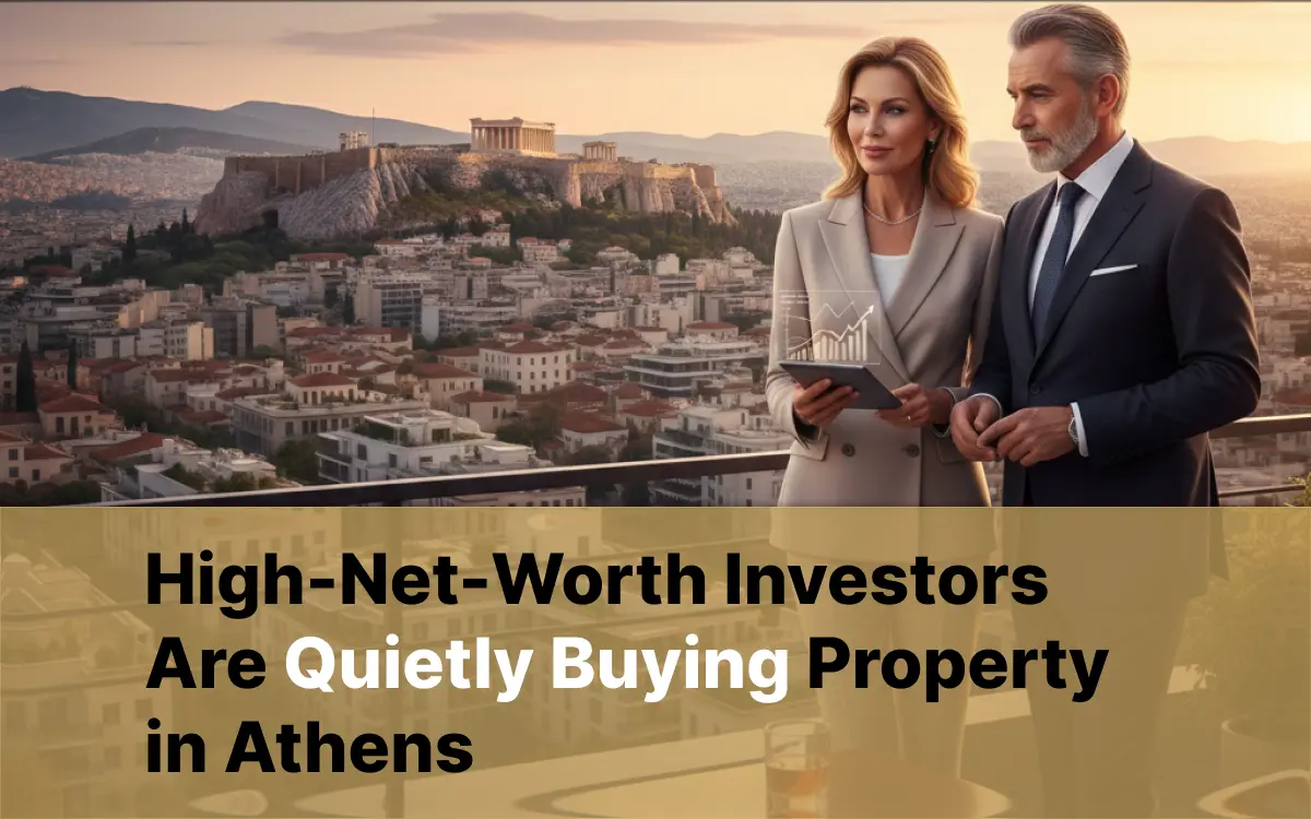 Why High-Net-Worth Investors Are Quietly Buying Property in Athens